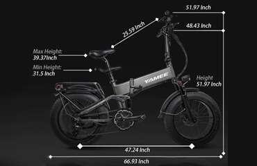 Fat Bear or XL best for taller or bigger EBikes rider